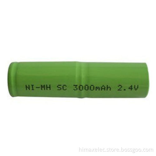 4.8V NiMH Battery Pack, SC 3,000mAh, High Capacity and Power